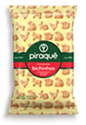 Biscoito Bichinhos Piraquê Pacote 100g