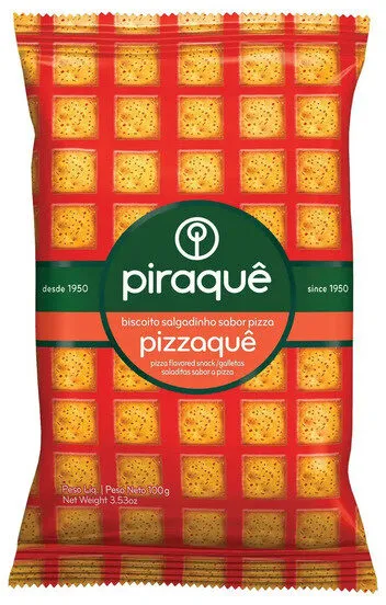 Snack Pizzaquê Piraquê Pacote 100g