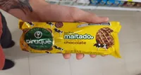 Biscoito doce de leite maltado com cobertura de chocolate 80g