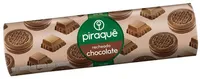 Biscoito Recheio Chocolate Piraquê Pacote 160g