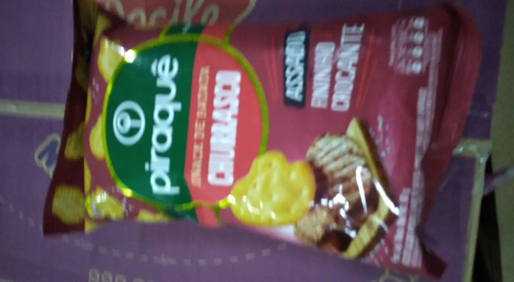 Snack De Batata Churrasco Piraquê Pacote 60g