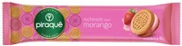 Biscoito Recheio Morango Piraquê Pacote 76g
