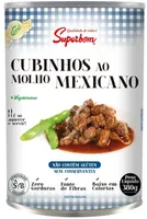 Cubinho Ao Molho Mexicano Vegetal Superbom Lata 380g