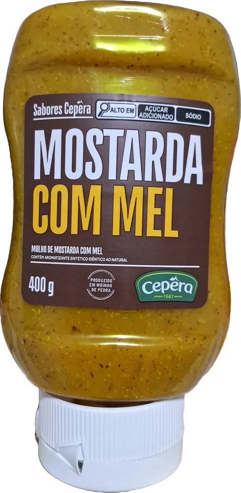 Molho de mostarda com mel