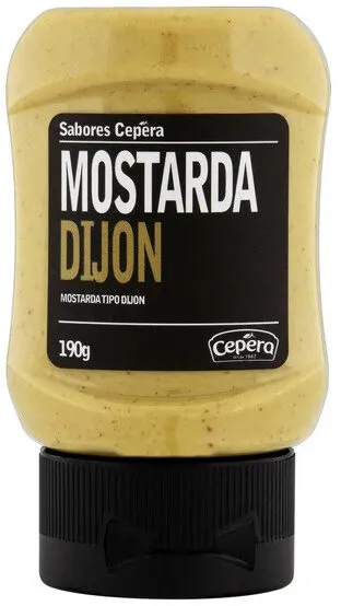 Mostarda Dijon Sabores Cepêra Squeeze 190g