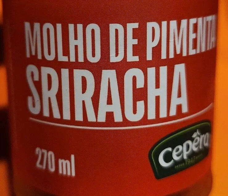Molho de pimenta Sriracha