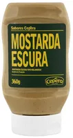 Mostarda Escura Holandesa Sabores Cepêra Squeeze 360g