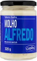 Molho Alfredo Sabores Cepêra Vidro 320g