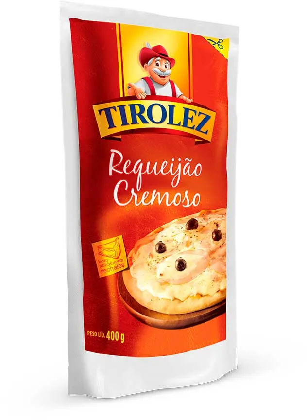 Requeijão Cremoso Tirolez Bisnaga 400g