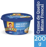 Creme De Queijo Minas Frescal Original Tirolez Pote 200g
