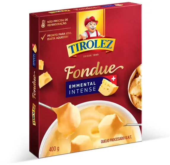 Fondue De Queijo Emmental Intense Tirolez Caixa 400g