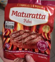 Hamburger de carne bovina picanha