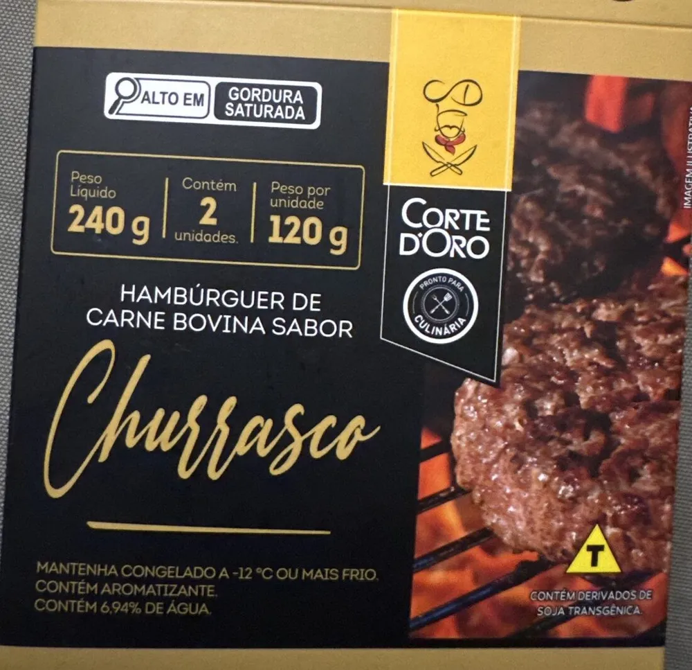 Hambúrguer Bovino Churrasco