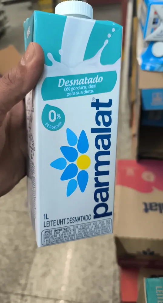 Leite desnatado