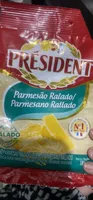 Queijo Parmesão Ralado Président Pacote 100g