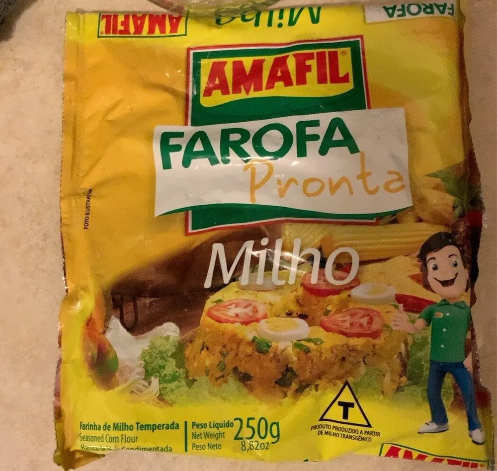 Farofa Pronta Milho