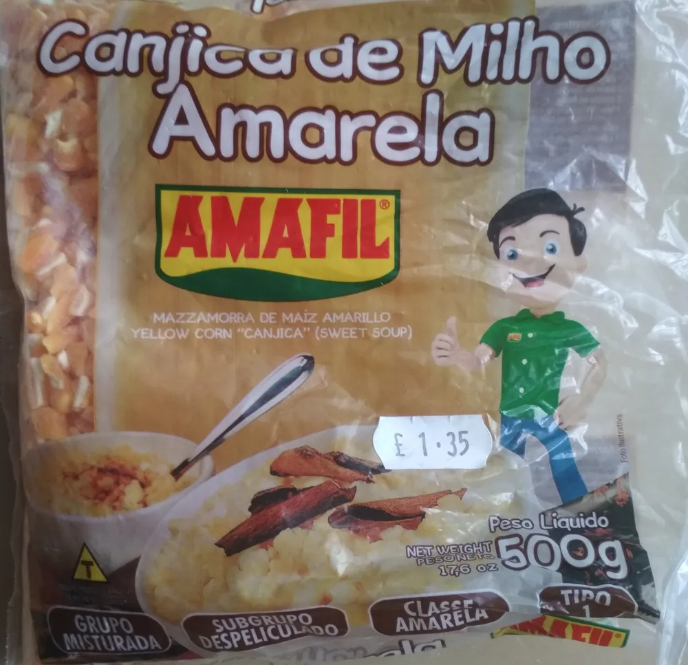 Canjica de Milho Amarela