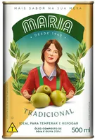 óleo Composto De Soja E Oliva Tradicional Maria Lata 500ml