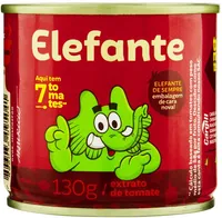 Extrato De Tomate Elefante Lata 130g