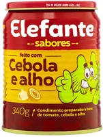 Extrato De Tomate Com Cebola E Alho Elefante Lata 340g