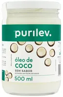 óleo De Coco Sem Sabor Purilev Vidro 500ml