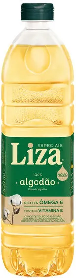 óleo De Algodão Tipo 1 Liza Especiais Garrafa 900ml