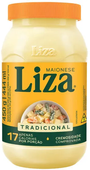 Maionese Tradicional Liza Pote 450g