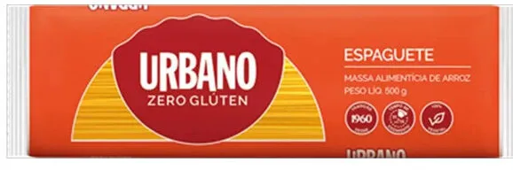 Massa Alimentícia De Arroz Urbano Espaguete 500g