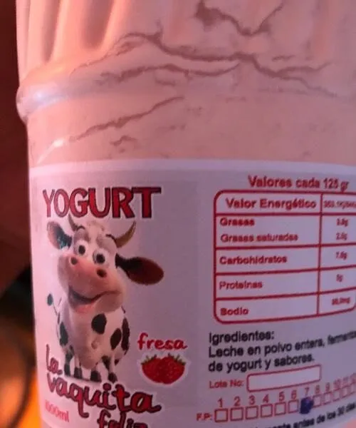 Yogurt la vaquita