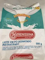Leite em pó desnatado instantâneo