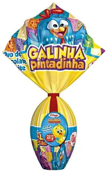 O Pascoa Village Galinha Pintadinha Leite