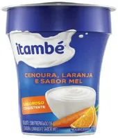Iogurte Cenoura, Laranja E Mel Itambé Copo 170g