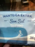 Manteiga extra sem sal