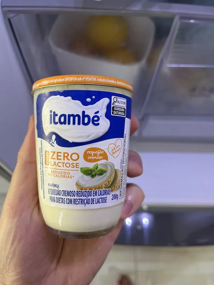 Requeijão Cremoso Zero Lactose