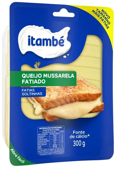 Queijo Mussarela Fatiado Itambé 300g