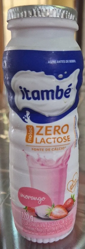 Iogurte Zero Lactose Morango