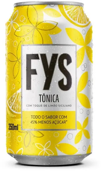 água Tônica Fys Lata 350ml