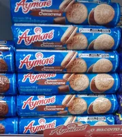 Biscoito Recheado Chocolate - Aymoré