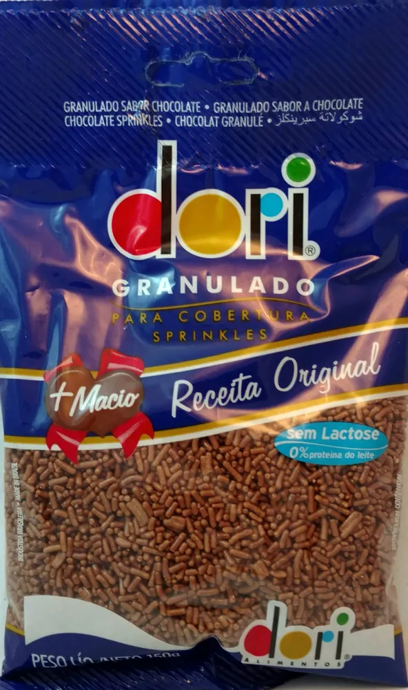 Granulado para cobertura receita original