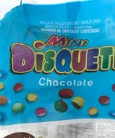 Mini disqueti de chocolate
