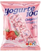 Bala Iogurte De Morango Original Yogurte 100 Pacote 600g