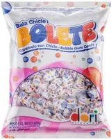 Bala Tutti Frutti Com Recheio De Chicle Bolete Pacote 600g