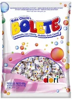 Bala Tutti Frutti Recheio Chicle Dori Bolete Pacote 400g