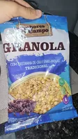 Granola com Castanha De Caju E Uvas Passas
