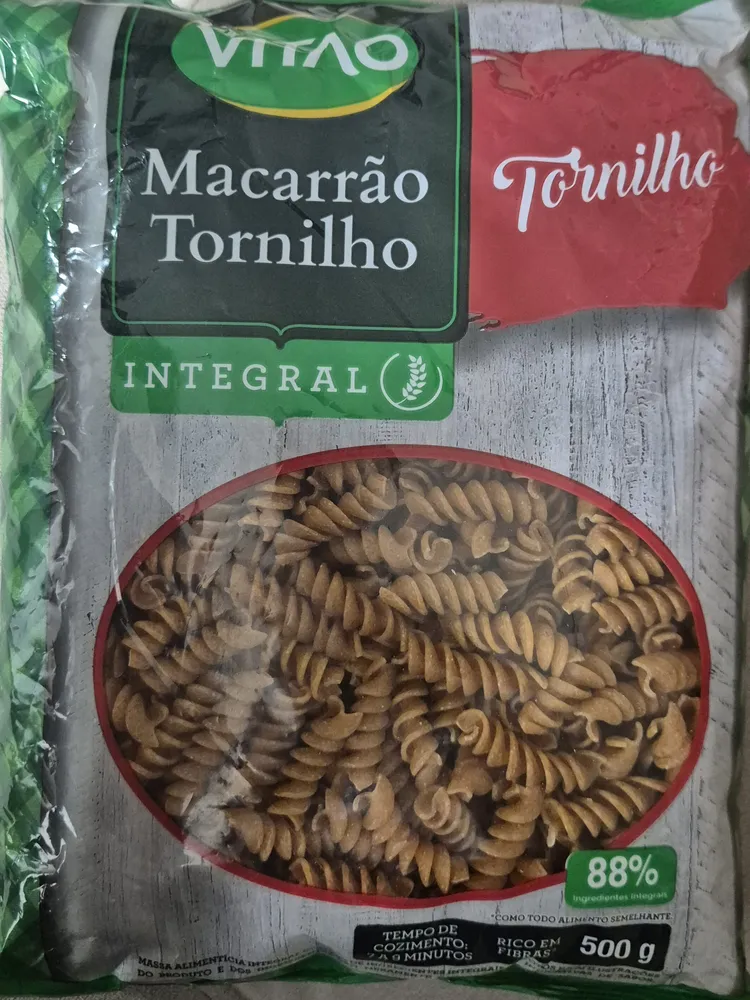 Macarrão Tornilho Integral