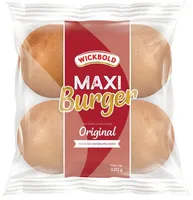 Pão Para Hambúrguer Original Wickbold Maxi Burger Pacote 320g