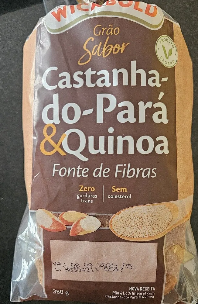 Grão Sabor Castanha-do-Pará & Quinoa Wickbold