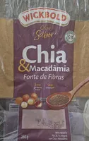 Pão Integral Chia E Macadâmia Wickbold Grão Sabor Pacote 400g