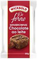 Minibrownie Chocolate Ao Leite Wickbold Do Forno Pacote 30g