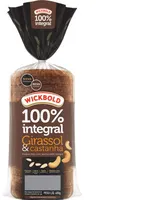 Pão Integral Girassol E Castanha Wickbold Pacote 400g
